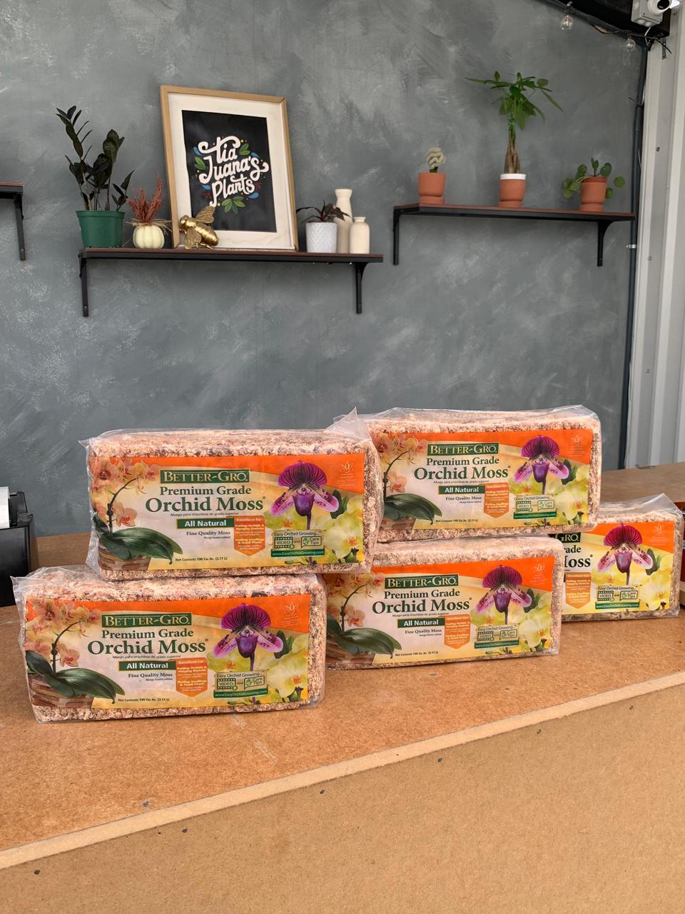 Musgo Sphagnum para plantas de interior Premium (Musgo Natural de Alta Calidad)